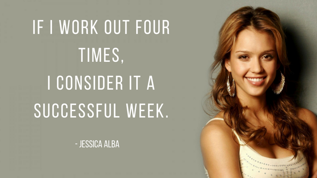 Jessica Alba Fitness