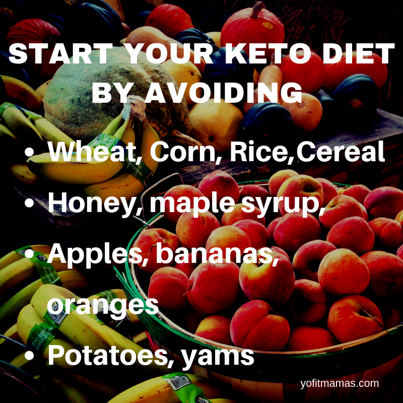 things to avoid in keto diet