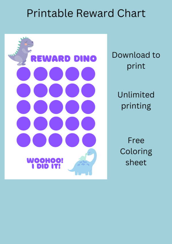 printable reward chart